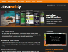 Tablet Screenshot of absowebly.com